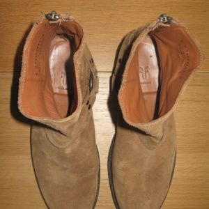 Frye Shoes - Mens Frye Walt Harness Fatigue Waxed Suede Boots Frye Shoes - Mens Frye Walt Harness Fatigue Waxed Suede Boots